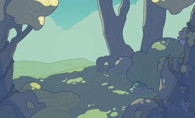 &quot;Frem Forest&quot; for Planet Erost